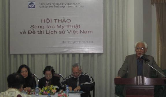 Hội thảo “Sáng tác mỹ thuật về đề tài lịch sử Việt Nam”